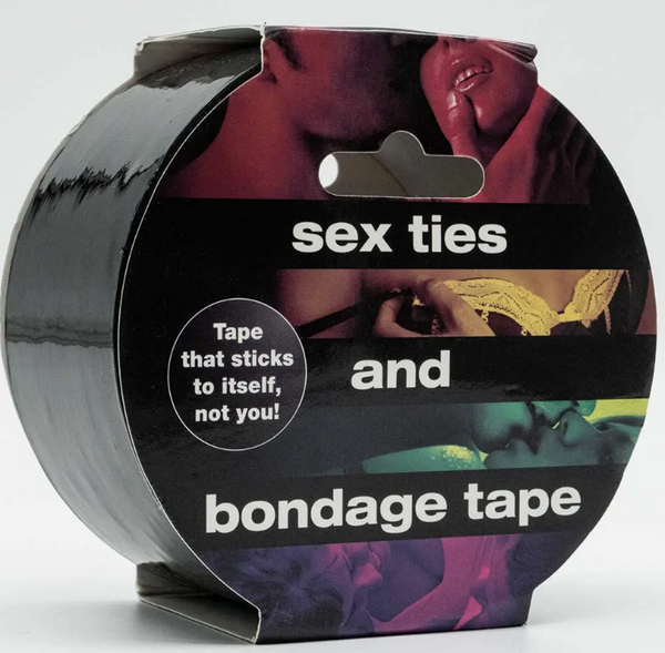 Ties and Bondage Tape - Black